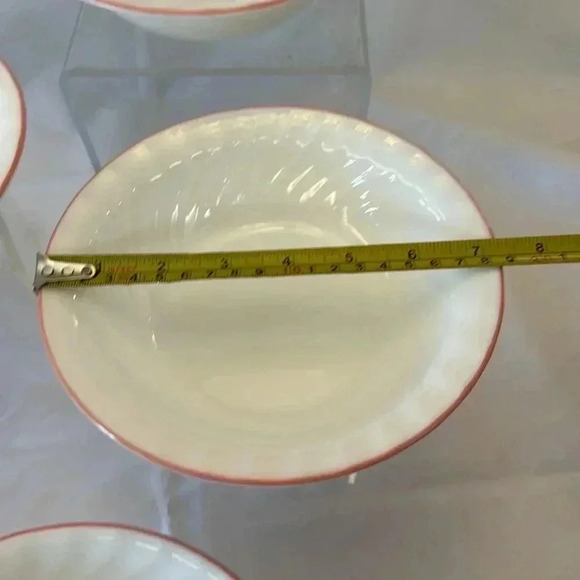 3 - Vintage Corelle Elegant Rose 3 Soup Cereal Bowls 7” - Picture 2 of 4